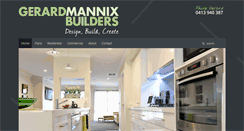 Desktop Screenshot of mannixbuilders.com.au